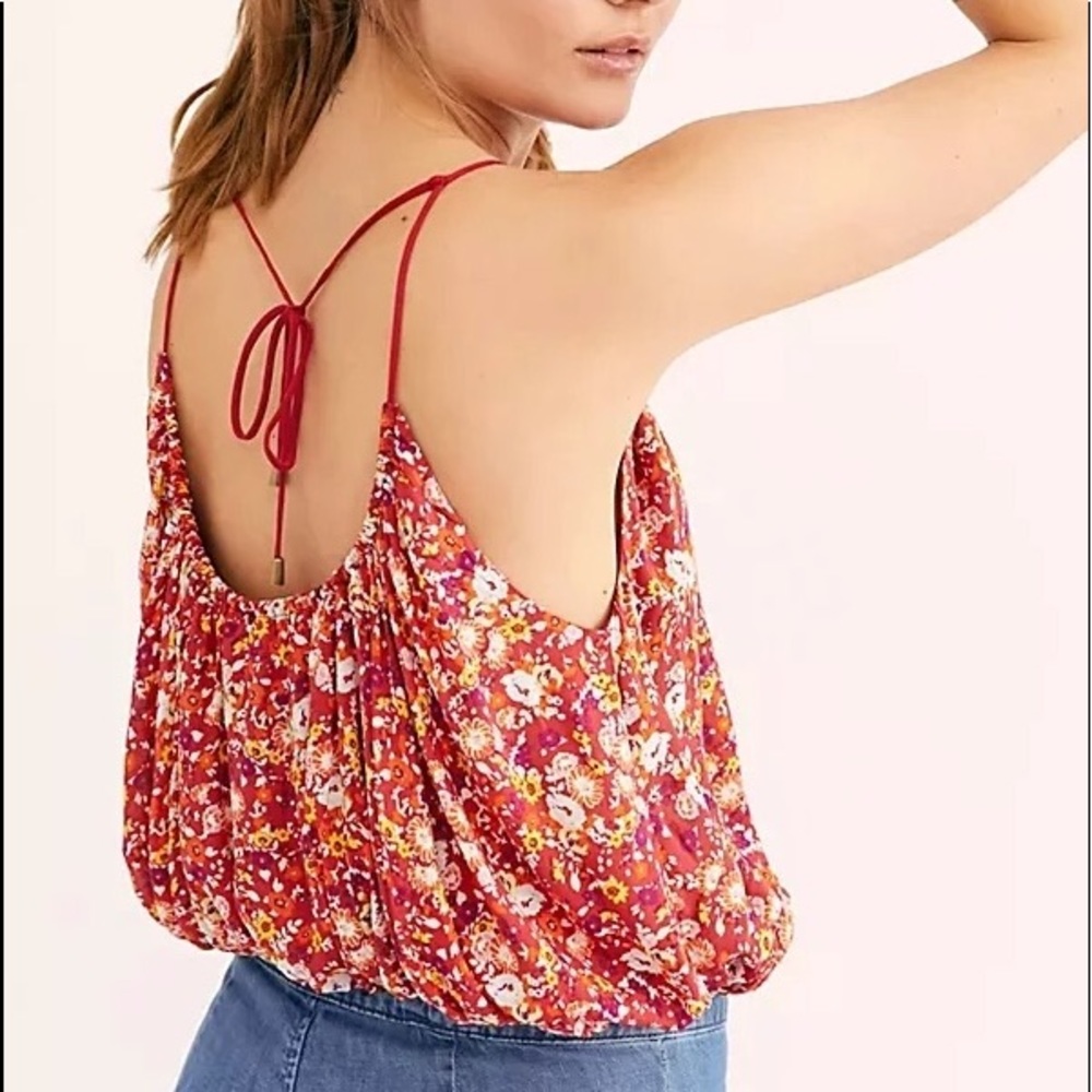 Free People Daisy Babe Tank Burnt Orange